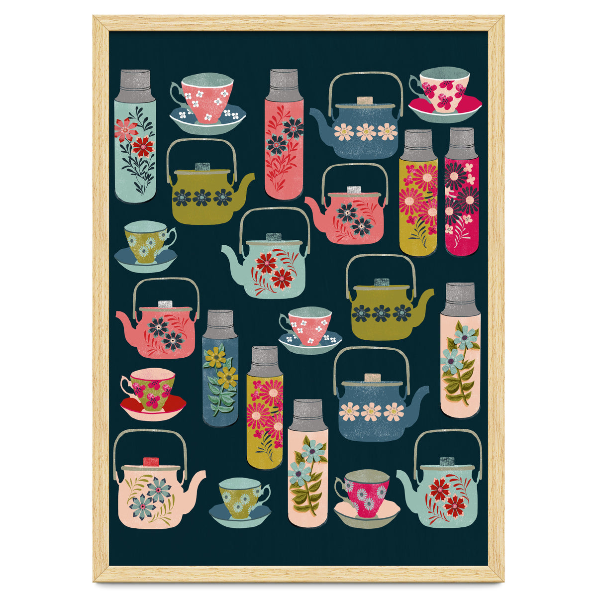 Vintage Thermos and Teapots