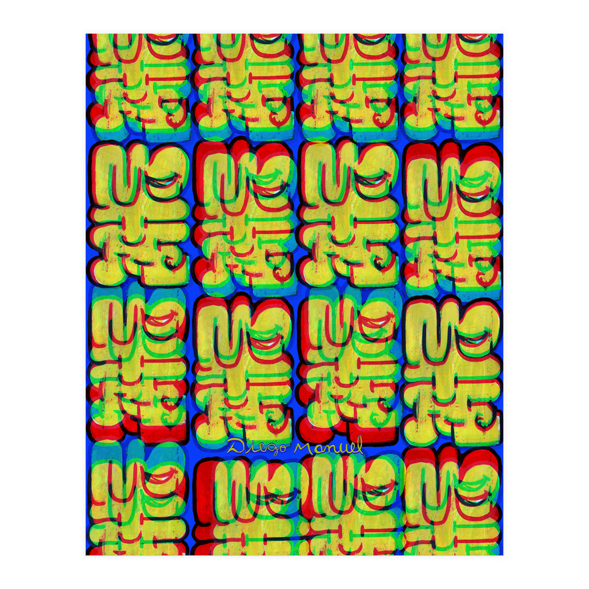 Graffitis 2021 Tapiz 114 (Print Only)