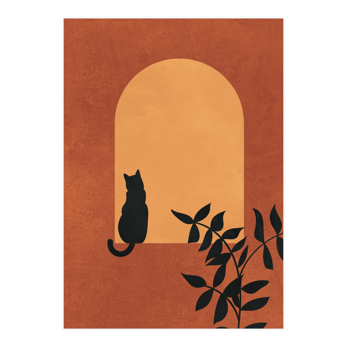 Cat Chilling (Print Only)