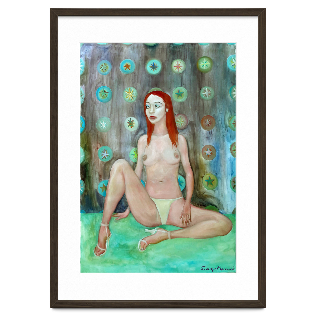 Retrato Con Estrellas