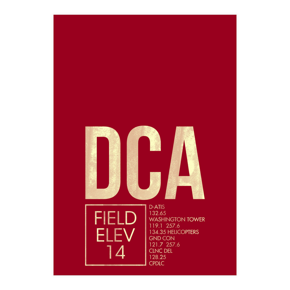 Washington Dca Atc (Print Only)