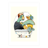 Turtle in the Bathtub (Print Only) thumbnail