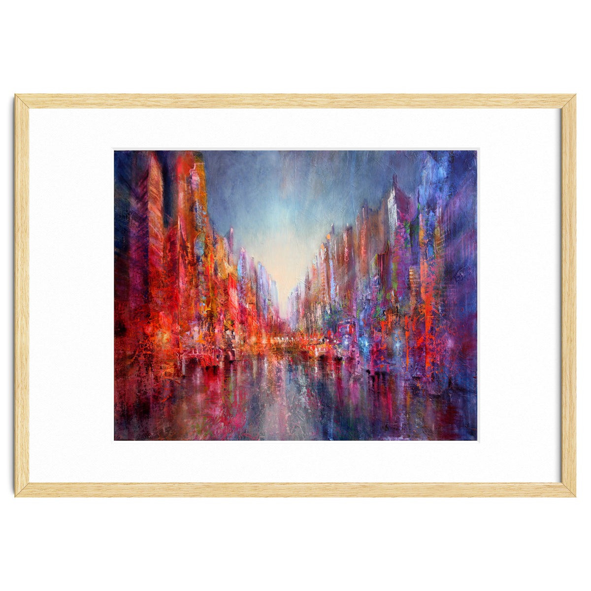 Stadt Am Fluss  - city on the riverside