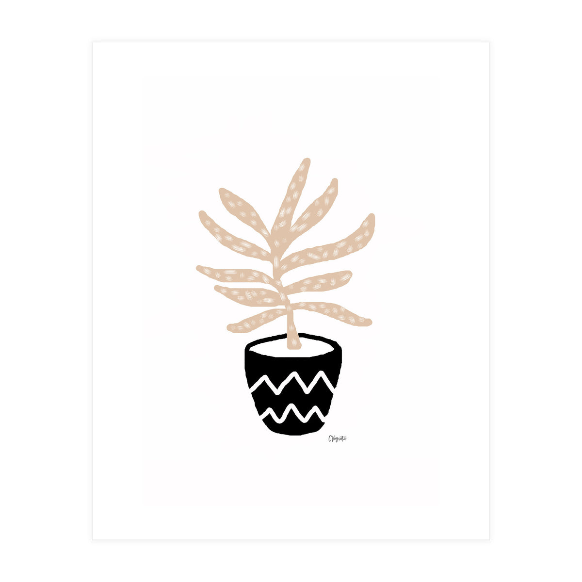 Minimalism Plant IV (Print Only)