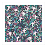 Cute underwater axolotl pattern with coral (Print Only) thumbnail