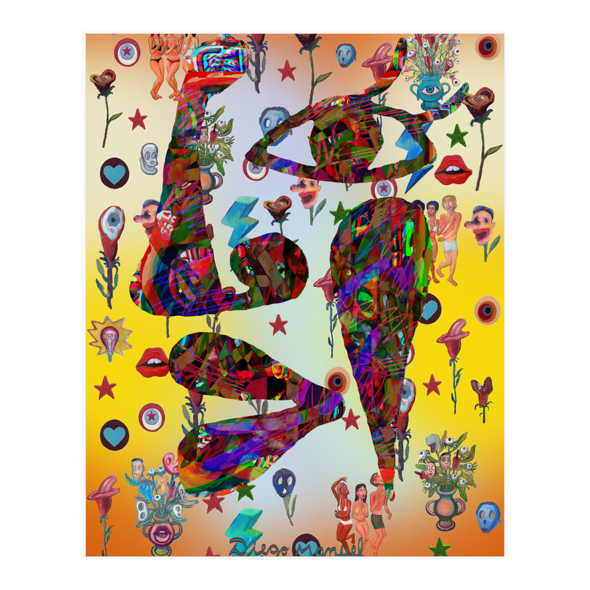 Graffiti Digital 12 2022 B 2 (Print Only)