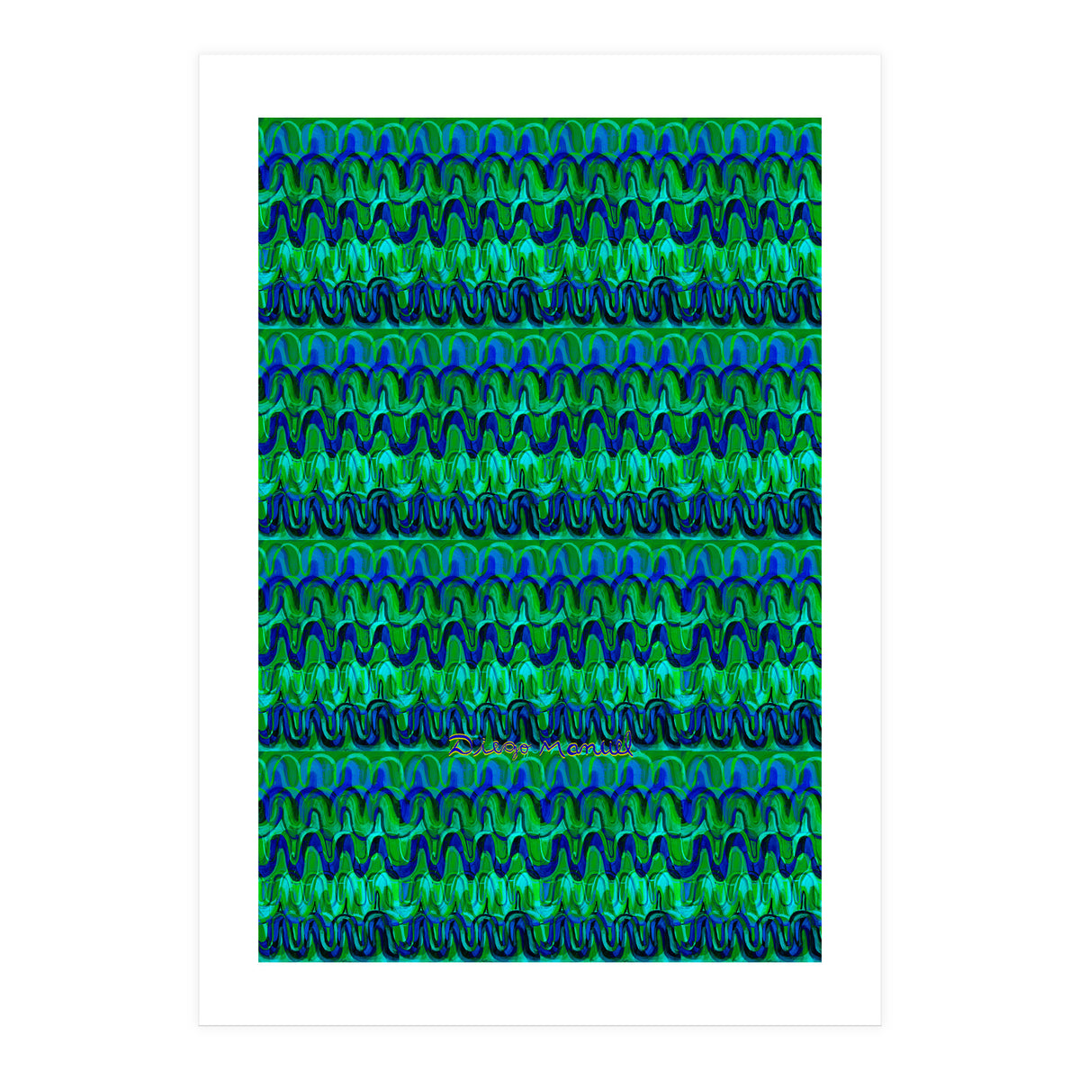 New Graffiti B 50 (Print Only)