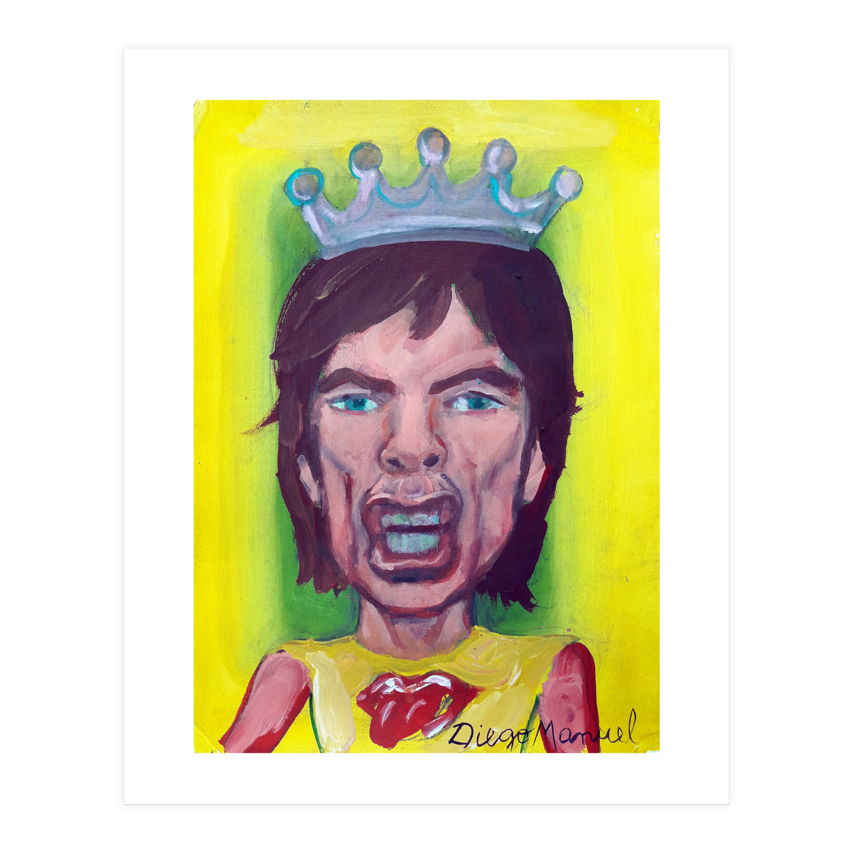 Mick Jagger 7 (Print Only)
