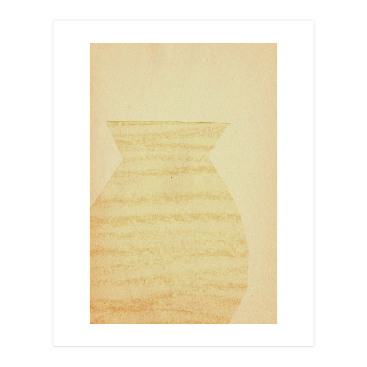 Minimalist pastel vase (Print Only)
