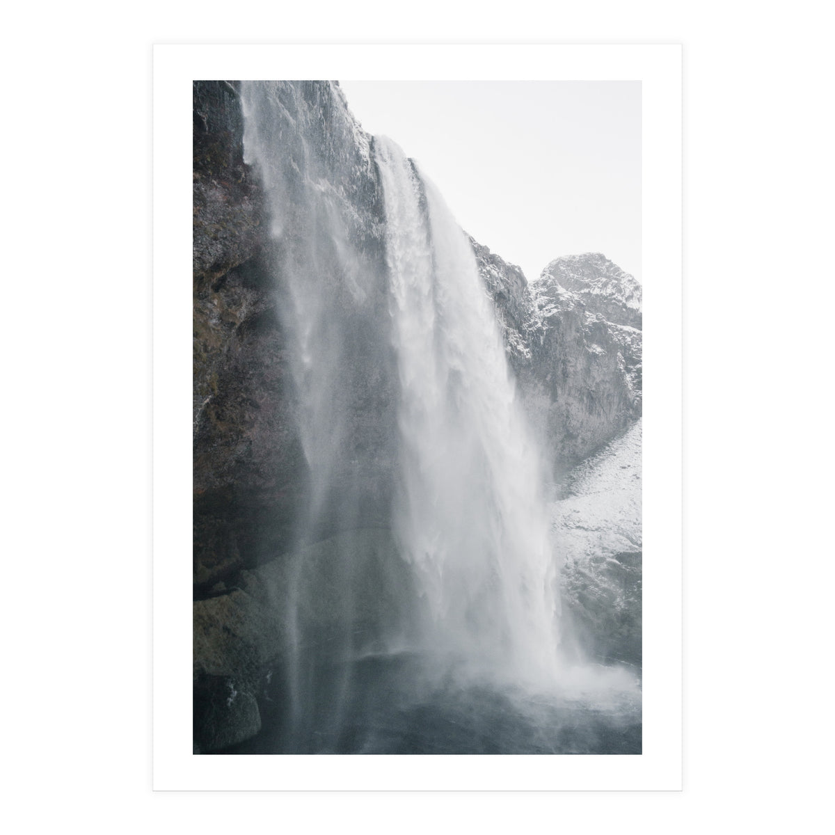 Seljalandsfoss Waterfall Iceland 4 (Print Only)