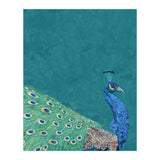 Perfect Peacock Turquoise Portrait (Print Only) thumbnail