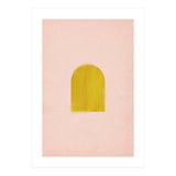 Pink and mustard arch (Print Only) thumbnail
