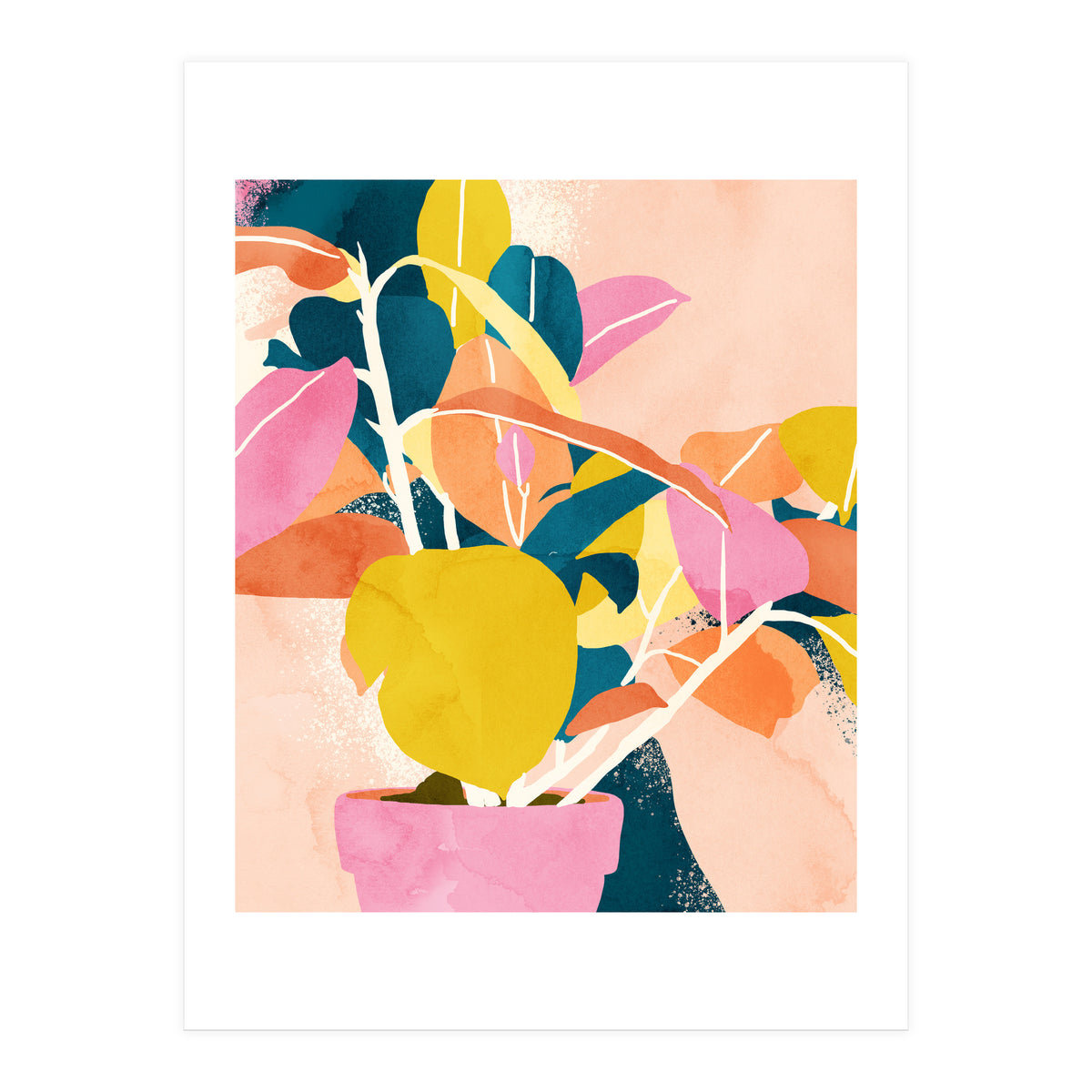 Nature Always Wears The Colors Of The Spirit (Print Only)