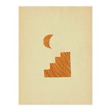 Minimalist moroccan landscape (Print Only) thumbnail