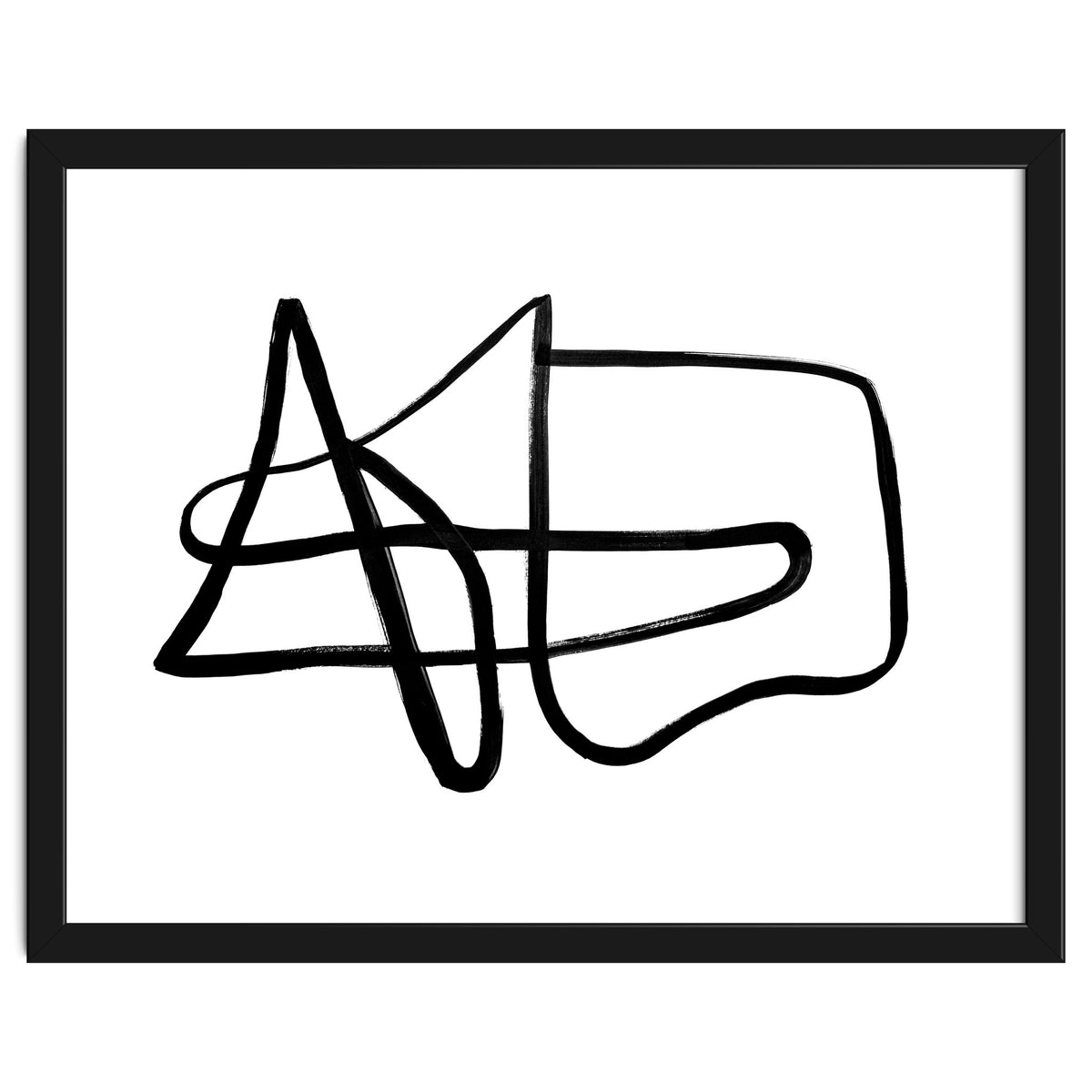 Black and White Line Art #1