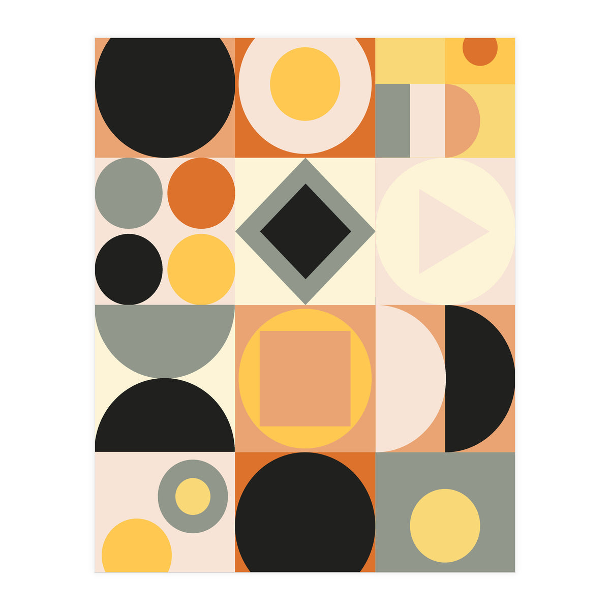 Mescolanza - Rebelion of Geometrica  (Print Only)