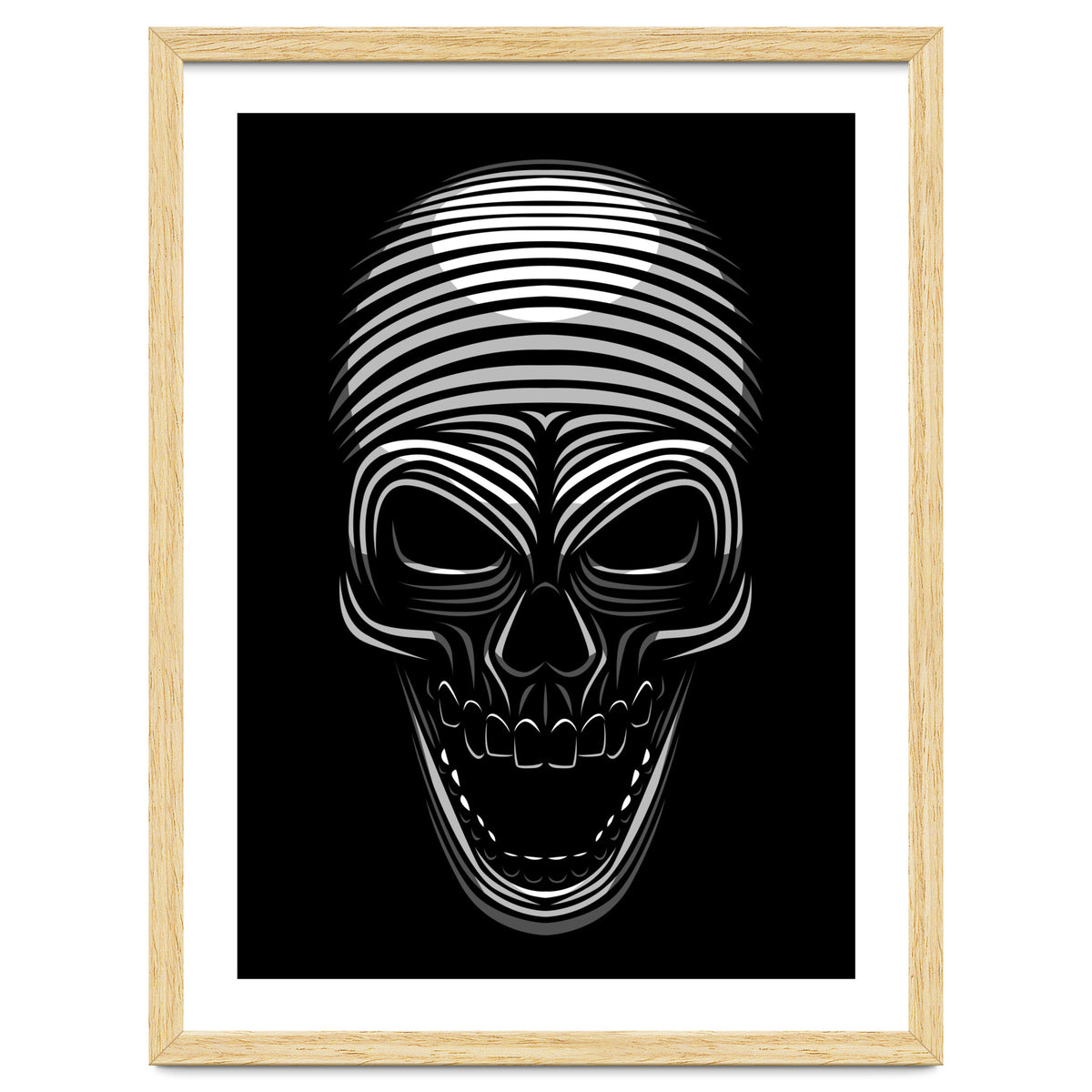 Lines Skull