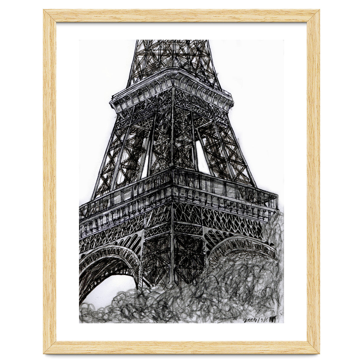 Arriving To The Eiffel