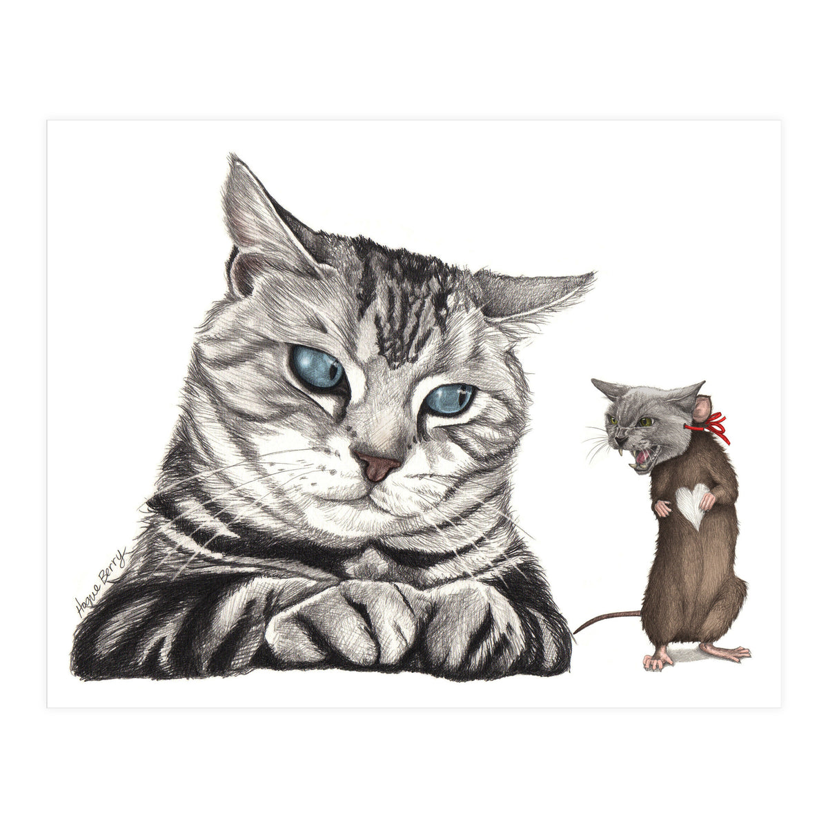 Cat and Mouse (Print Only)