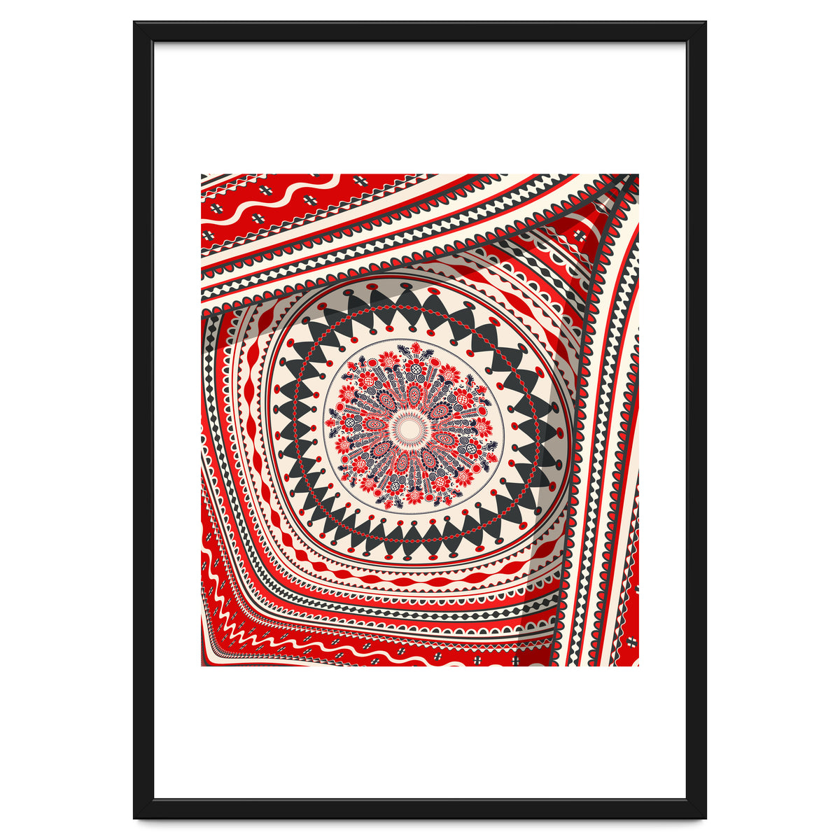 Romanian embroidery background 26