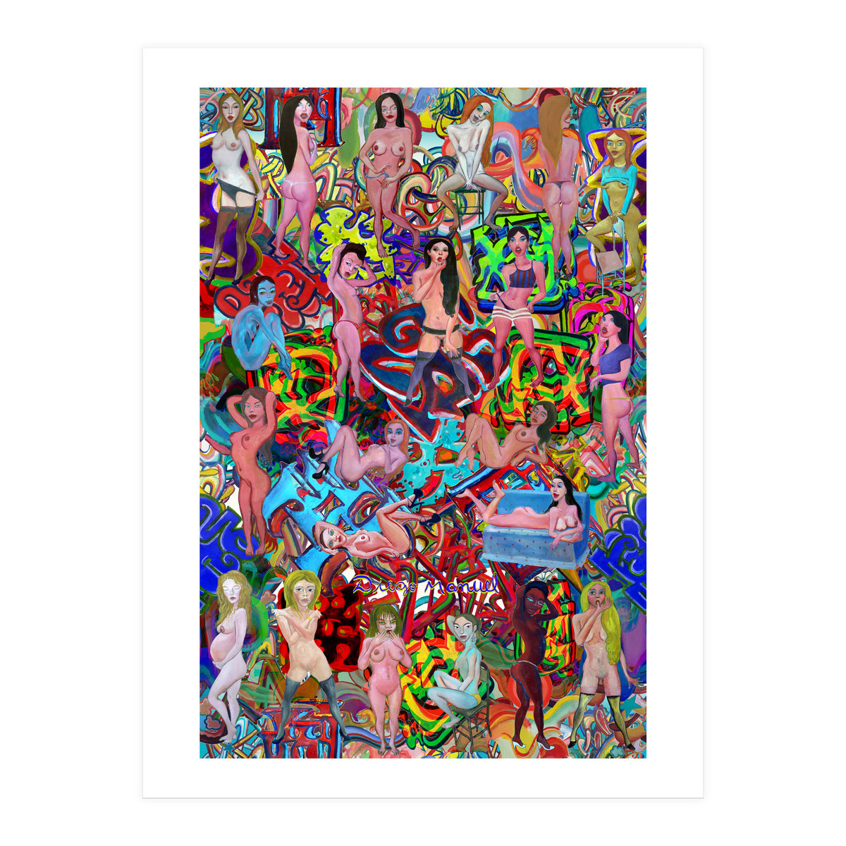 Chicas 3d 11 (Print Only)