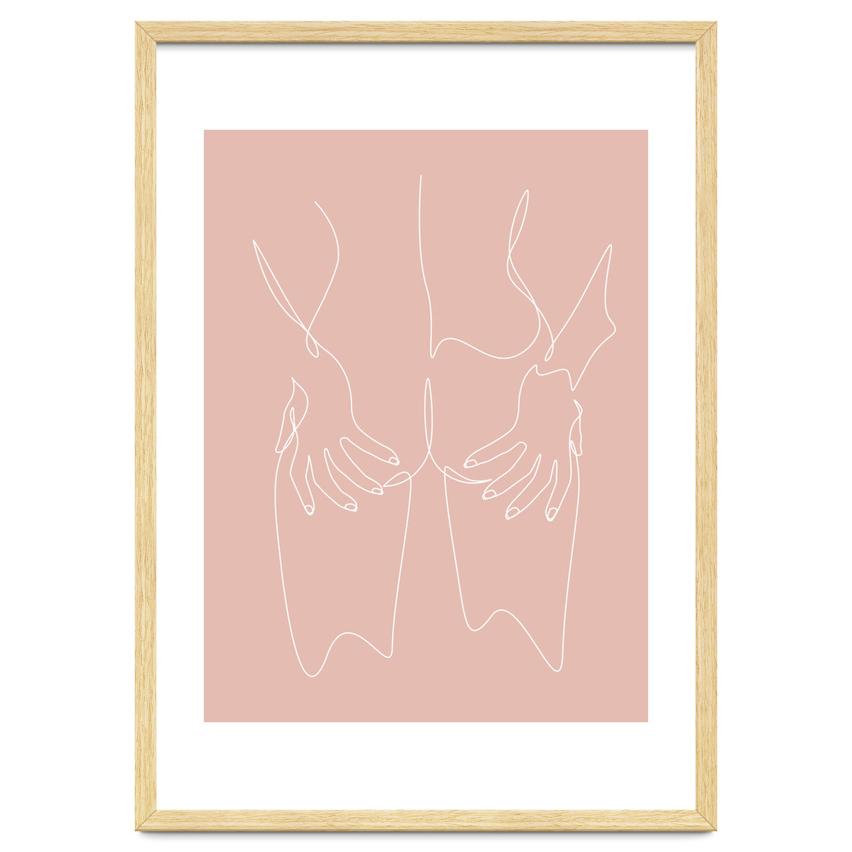 hot girl nude line pink