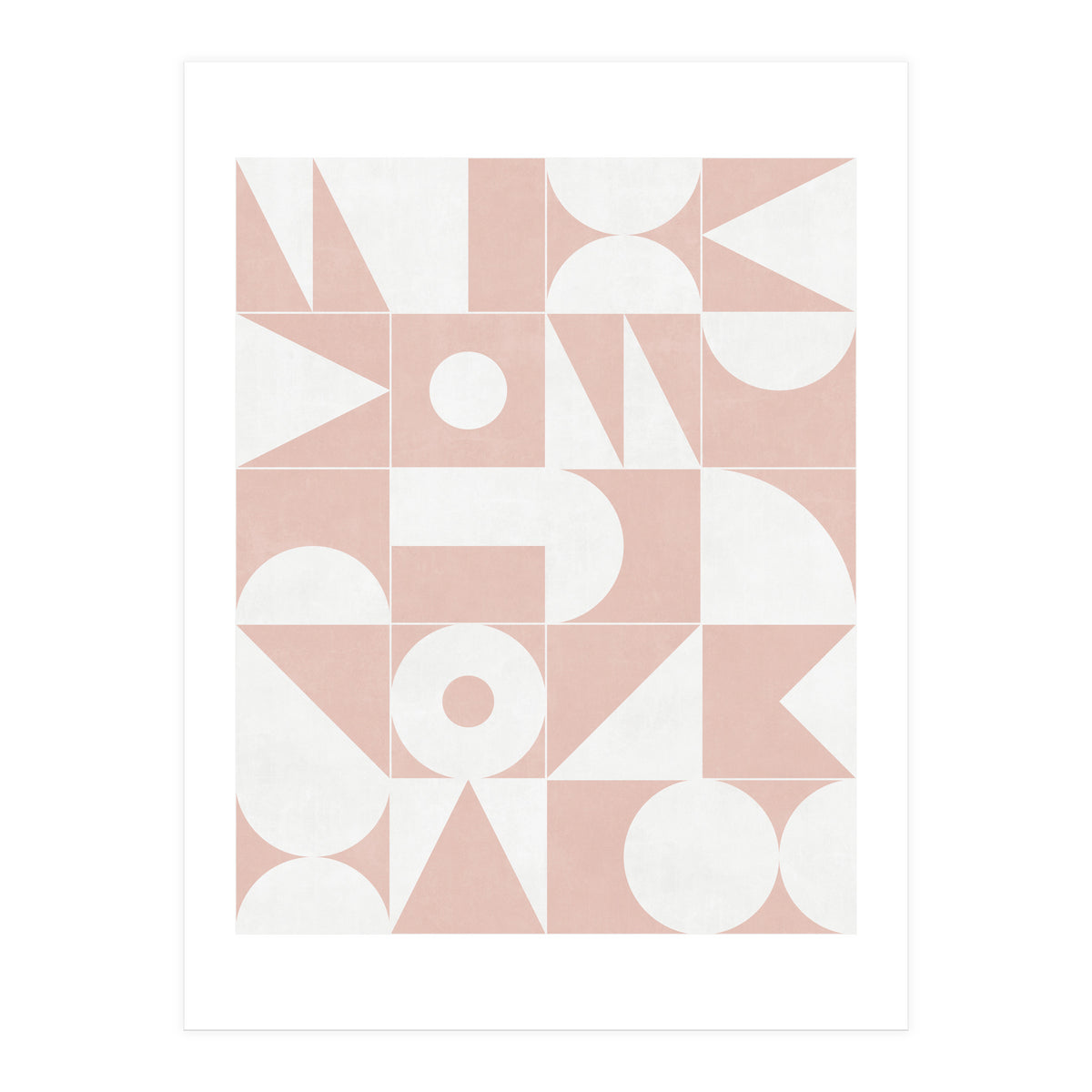 My Favorite Geometric Patterns No.11 - Pale Pink (Print Only)