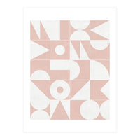 My Favorite Geometric Patterns No.11 - Pale Pink (Print Only)