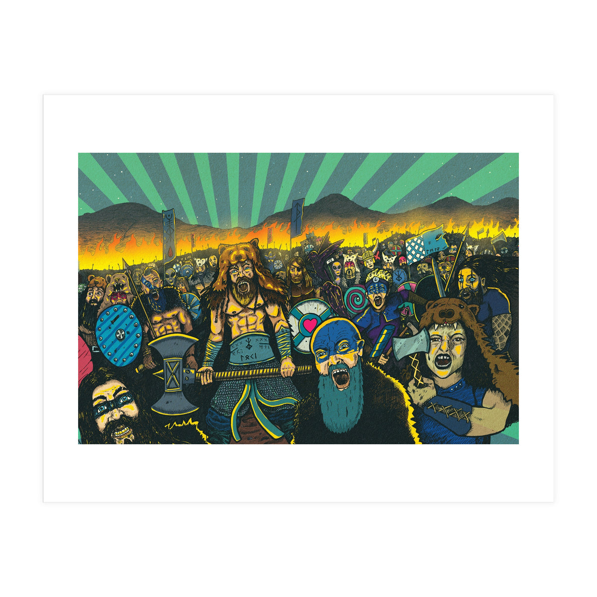 Ostmen Kviek IPA 6.2% ABV Hammerton x Abbeydale  (Print Only)