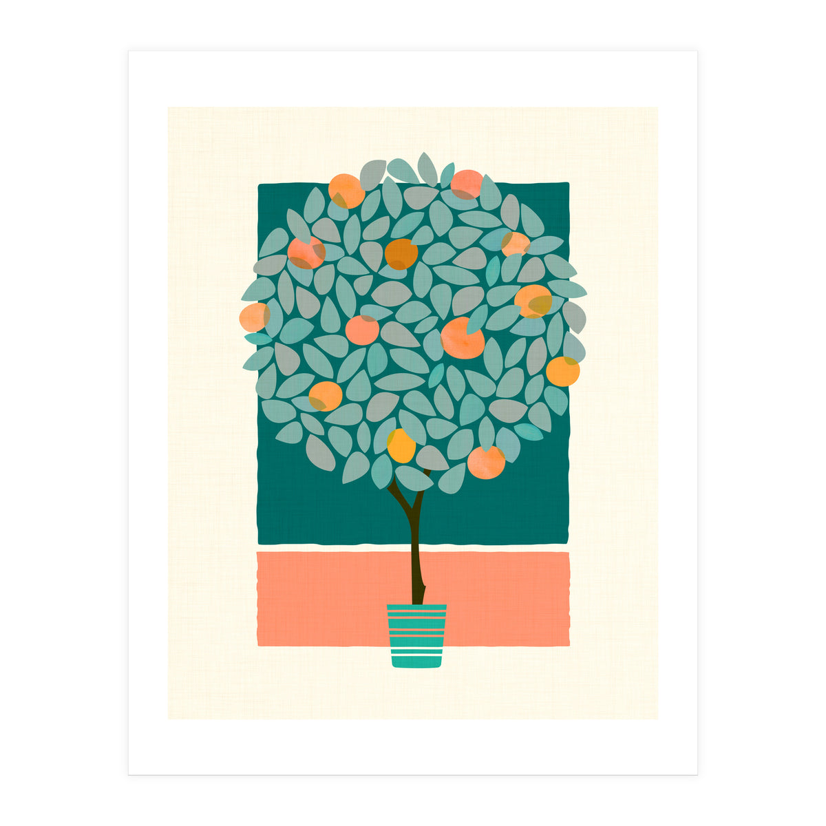 Fruit Tree Topiary (Print Only)