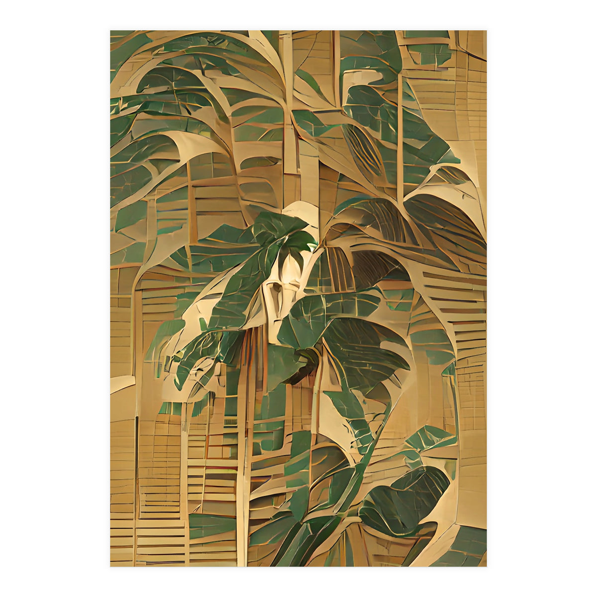 GROOVY-TROPICAL-1 (Print Only)