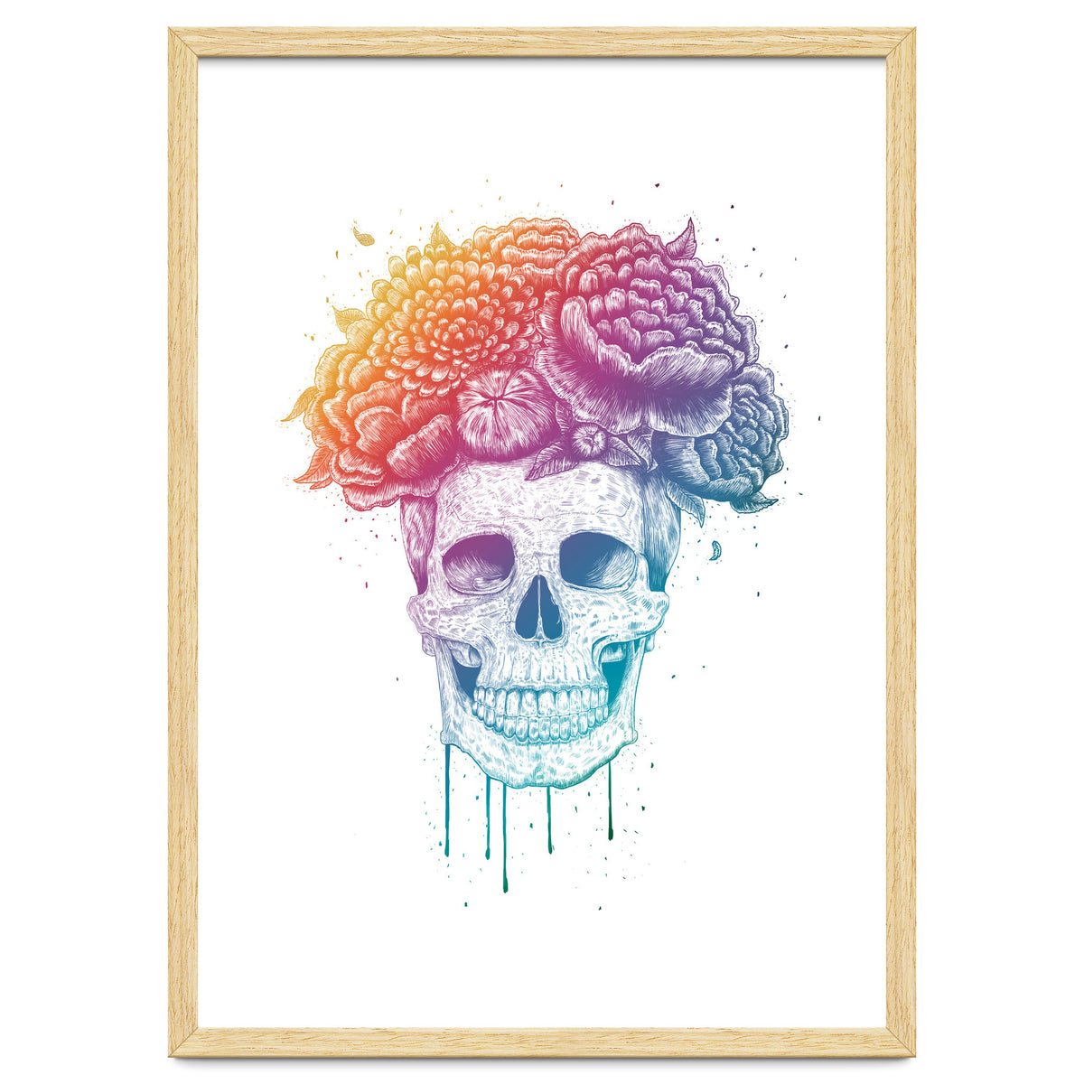 Colorful Skull
