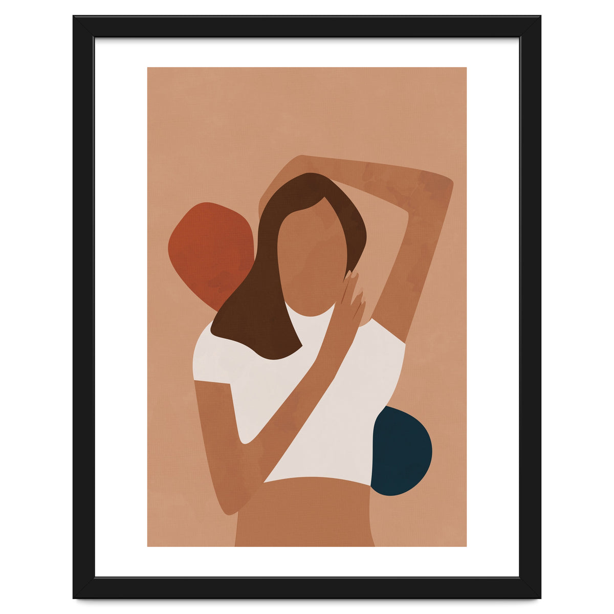 Boho Woman EarthyTones