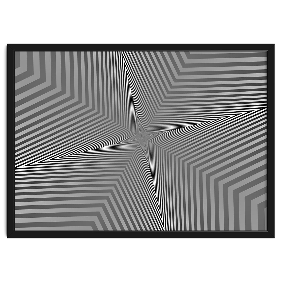 Abstract Triangle Pattern Geometric