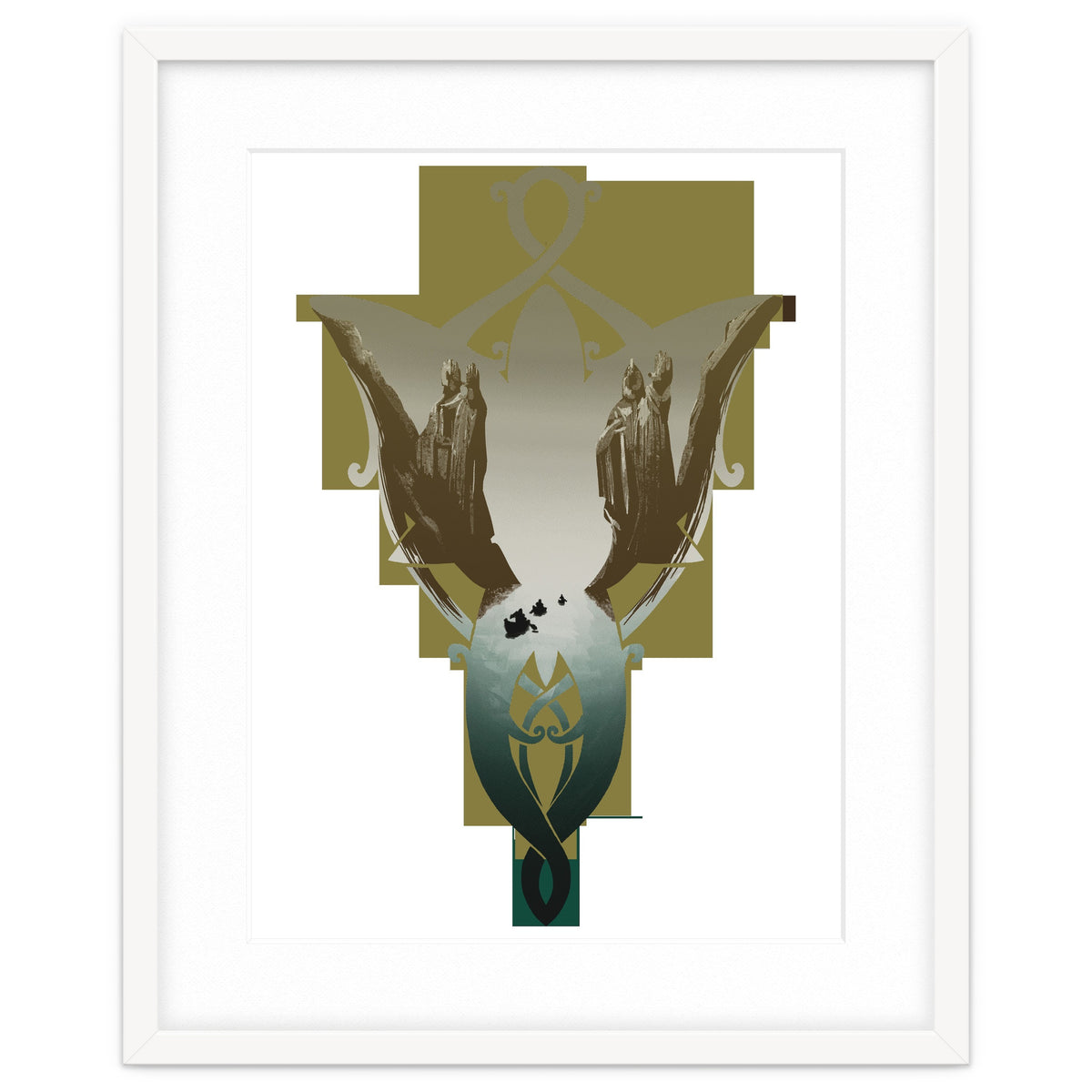 Evenstar at the Argonath