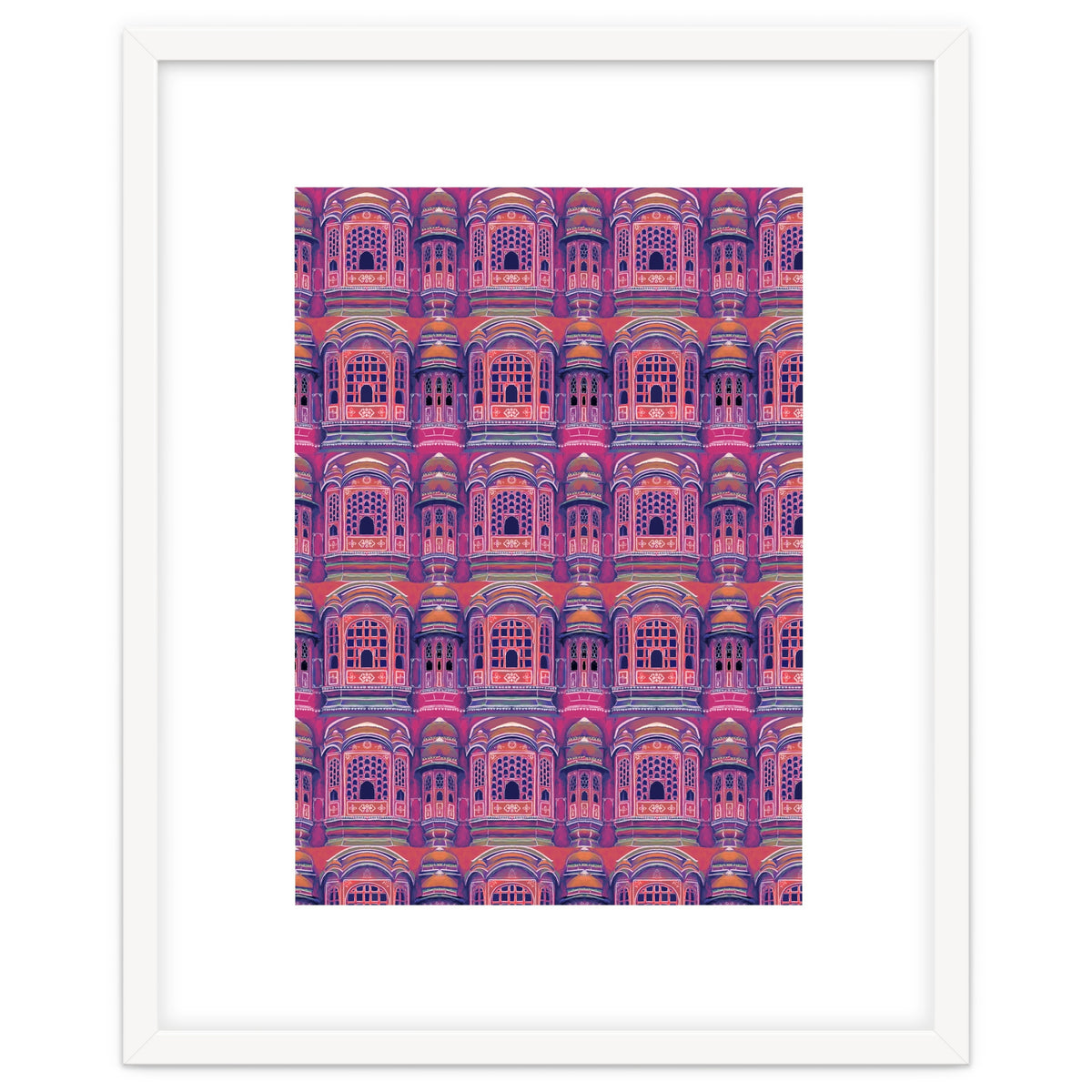 Hawa Mahal (Wind Palace) Retro - India