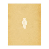 Minimalist vase and vintage paper (Print Only) thumbnail