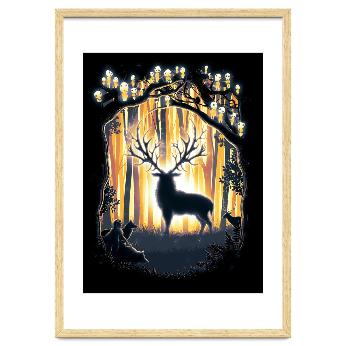 Deer God Please Save Our Forest