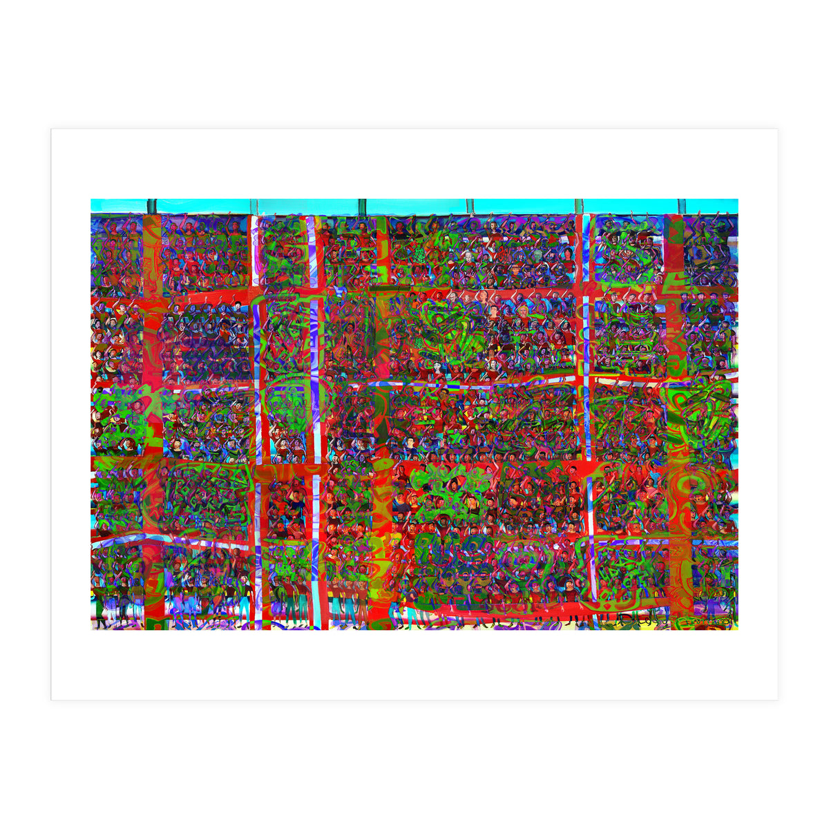 Gran Hinchada Roja 16 (Print Only)