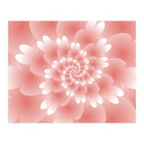 Abstract Orange Spiral Feather 3D ART (Print Only) thumbnail