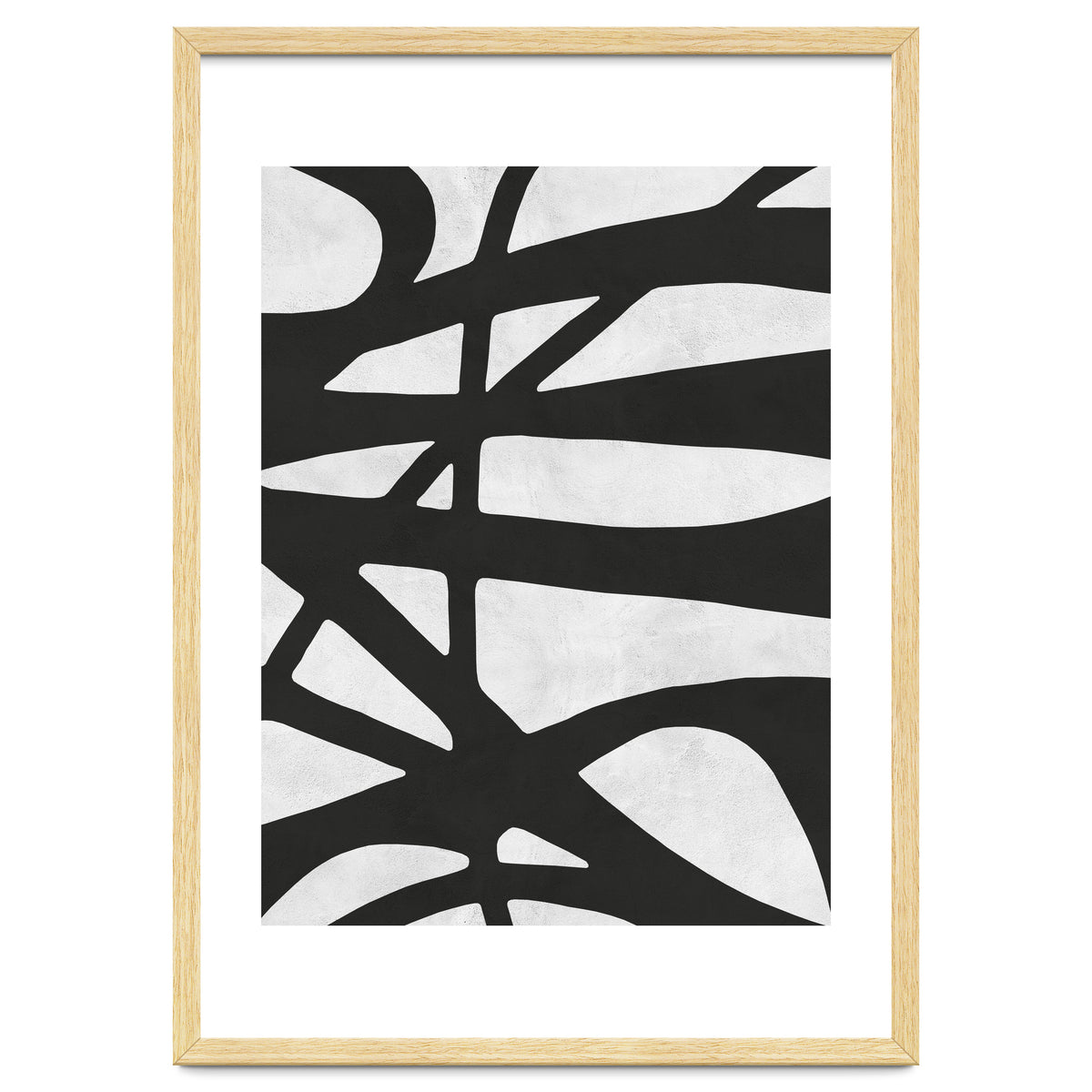 Expressionist black and white IV