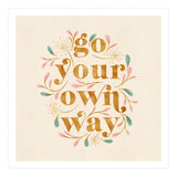 Go Your Own Way (Print Only) thumbnail