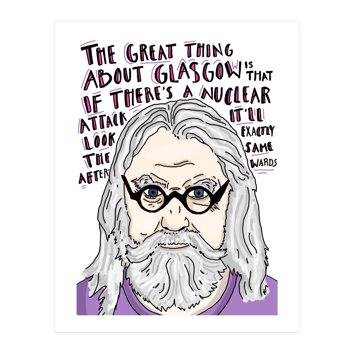 Billy Connolly (Print Only)
