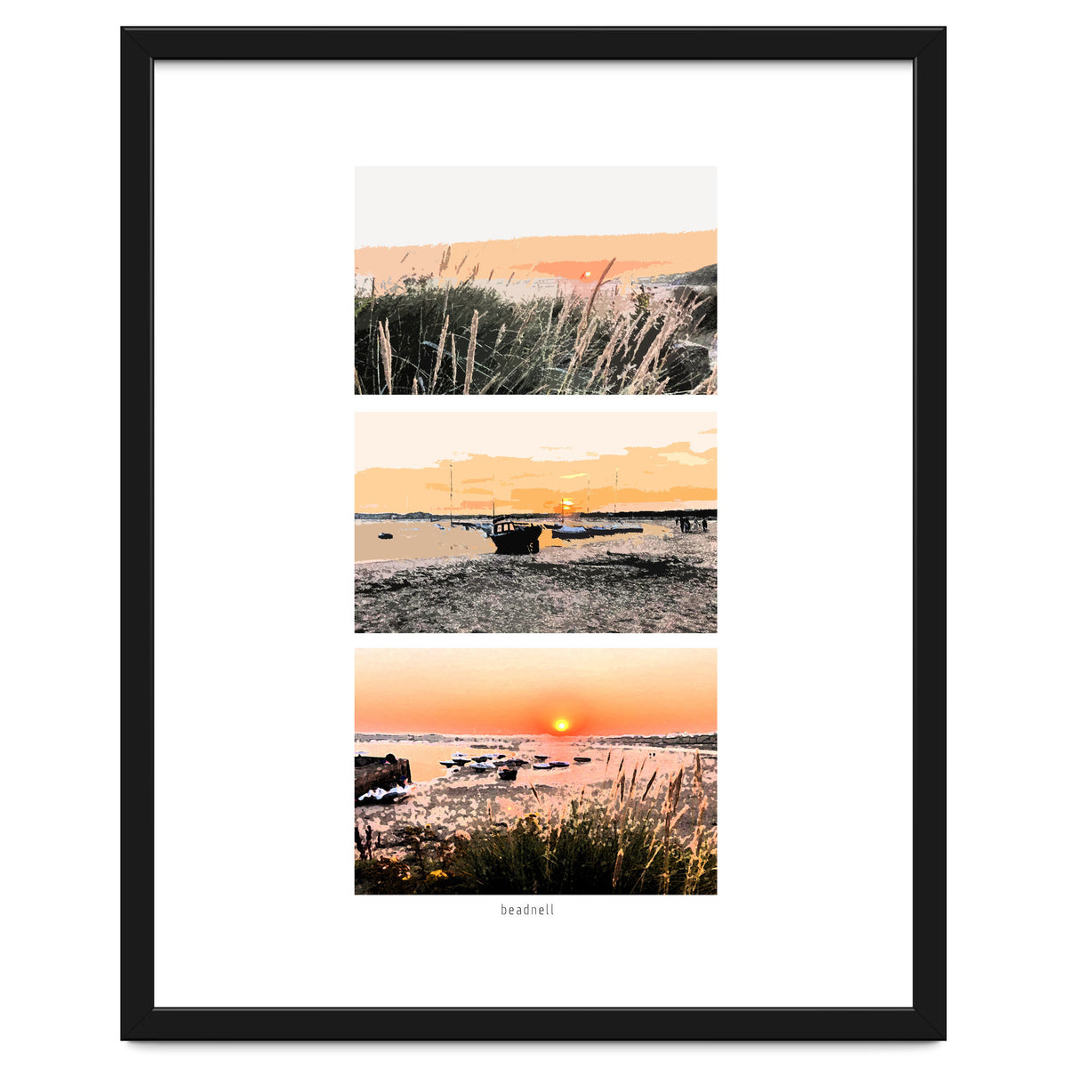 Beadnell, North East Coast in Paints