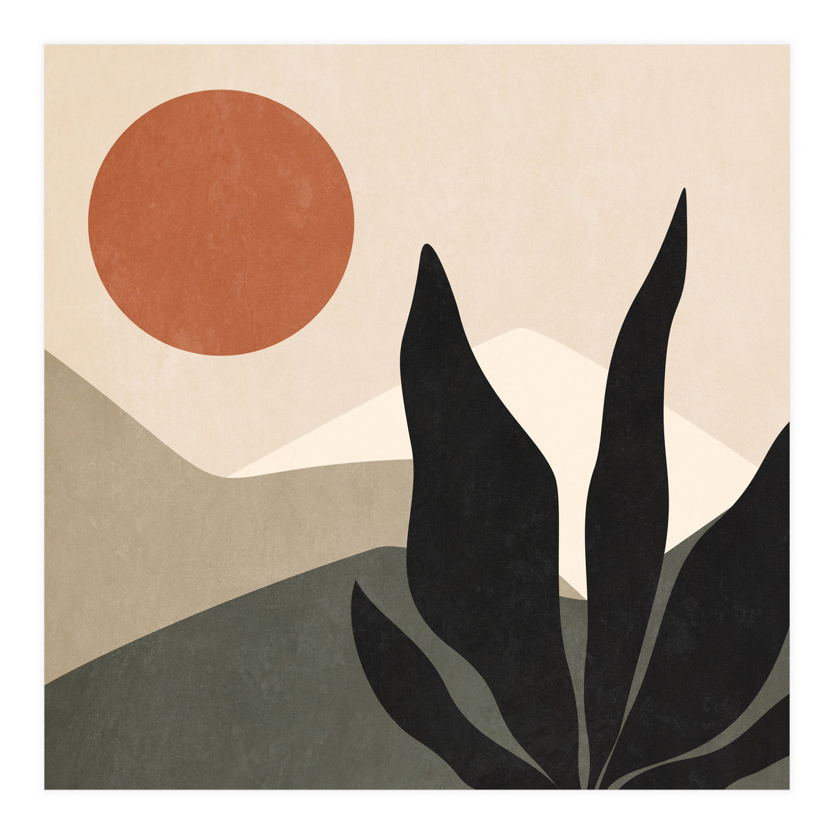 ABSTRACT LANDSCAPE  (Print Only)