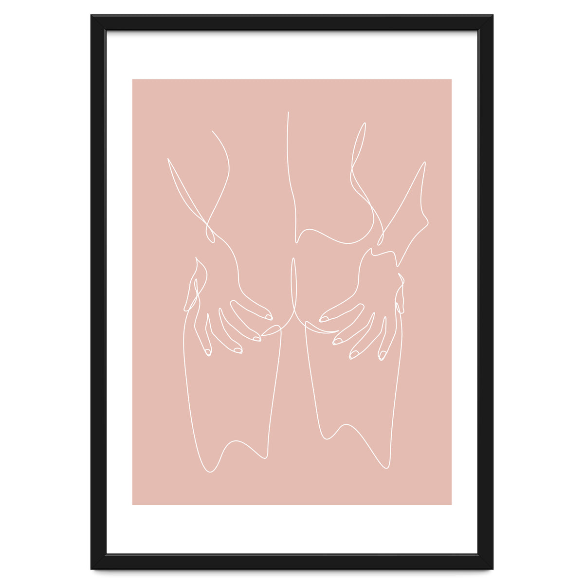 hot girl nude line pink