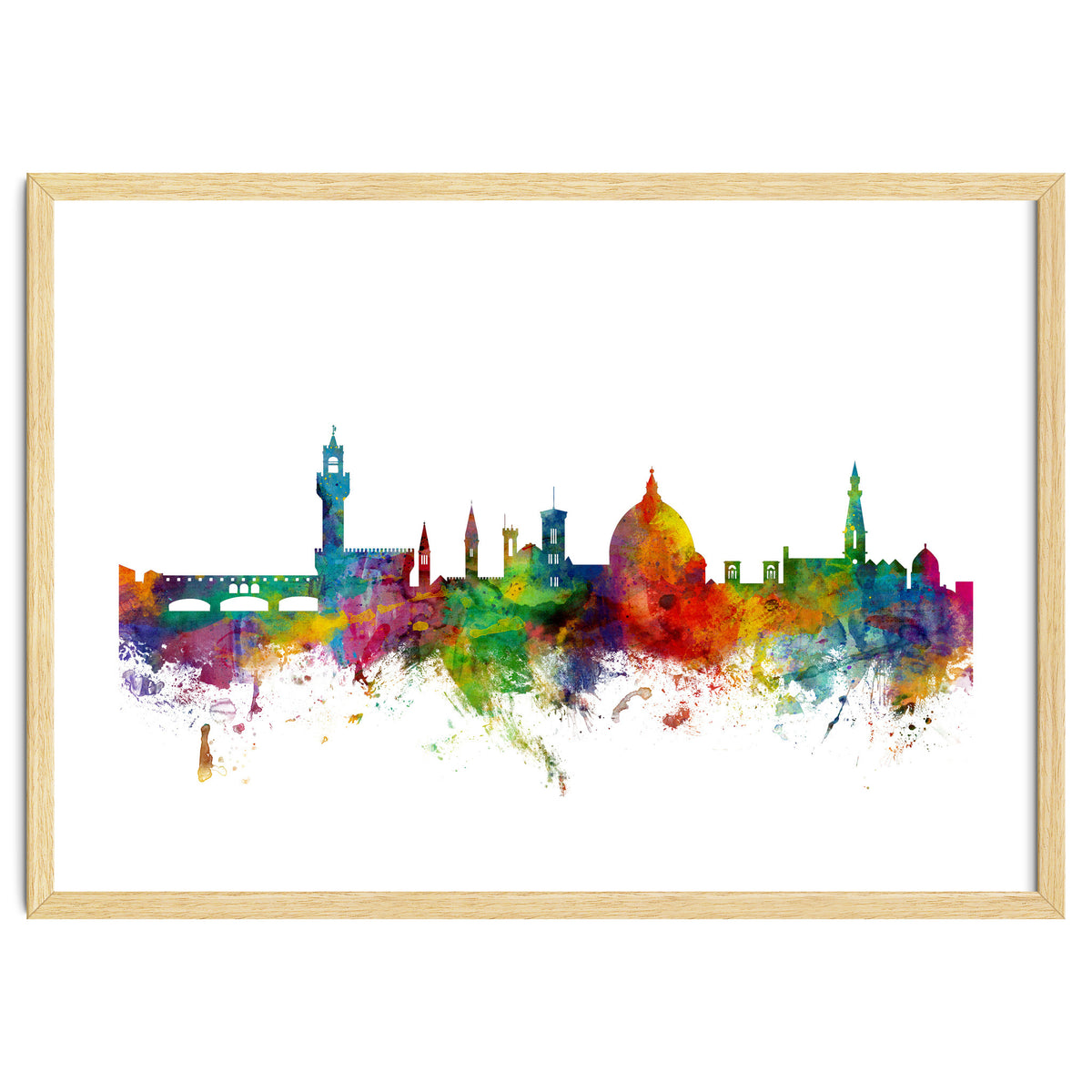 Florence Italy Skyline