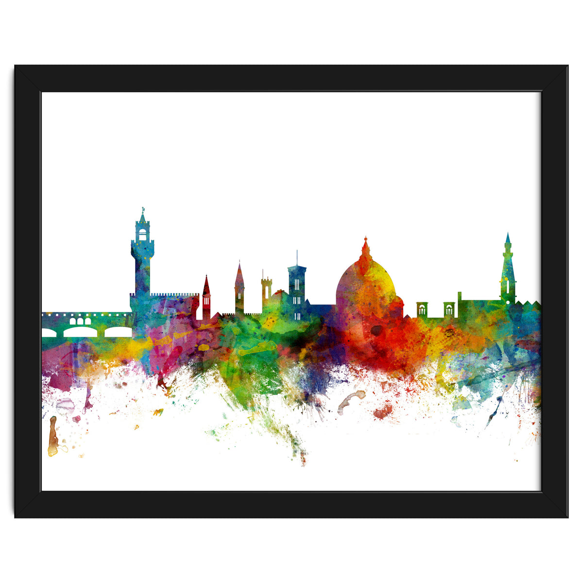 Florence Italy Skyline