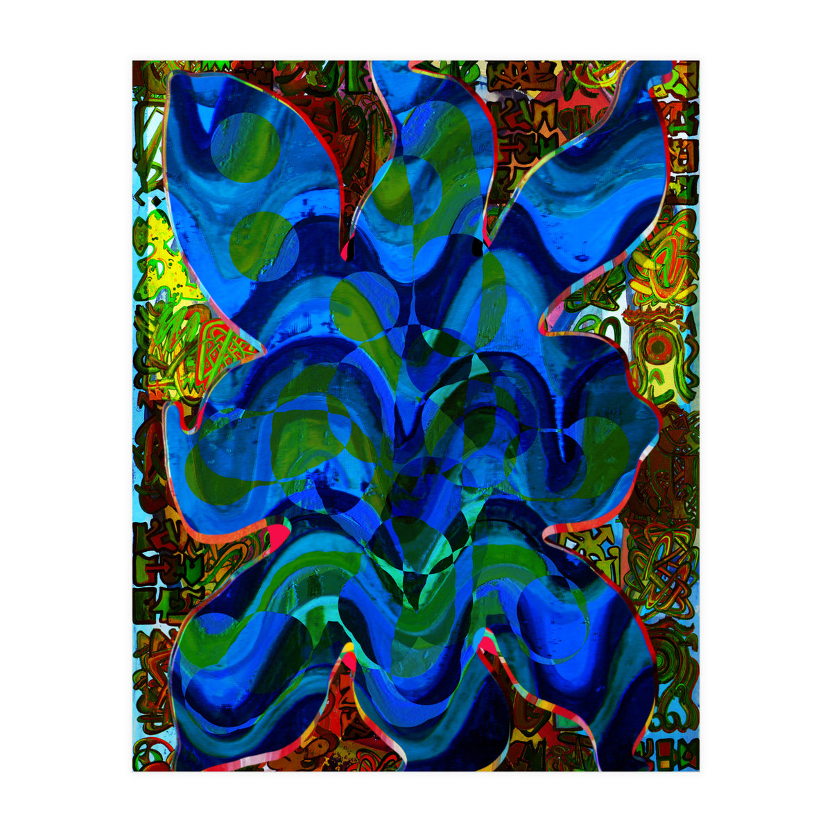 Pop Abstract 2023 Tapiz 106 (Print Only)