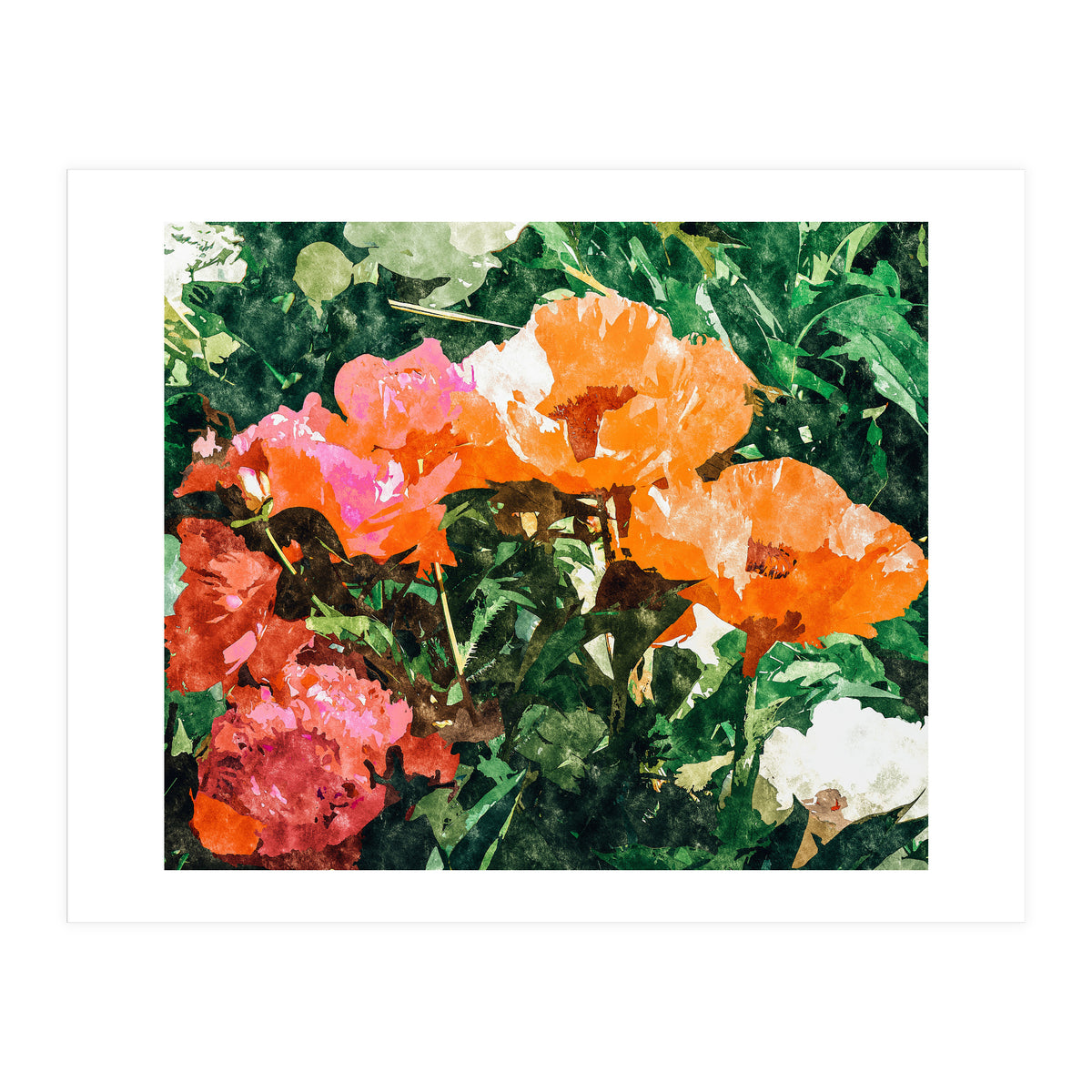 Blossoming Florals (Print Only)